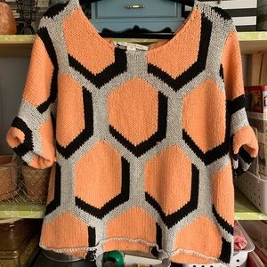 Diane Von Furstenberg Geometric Print Sweater